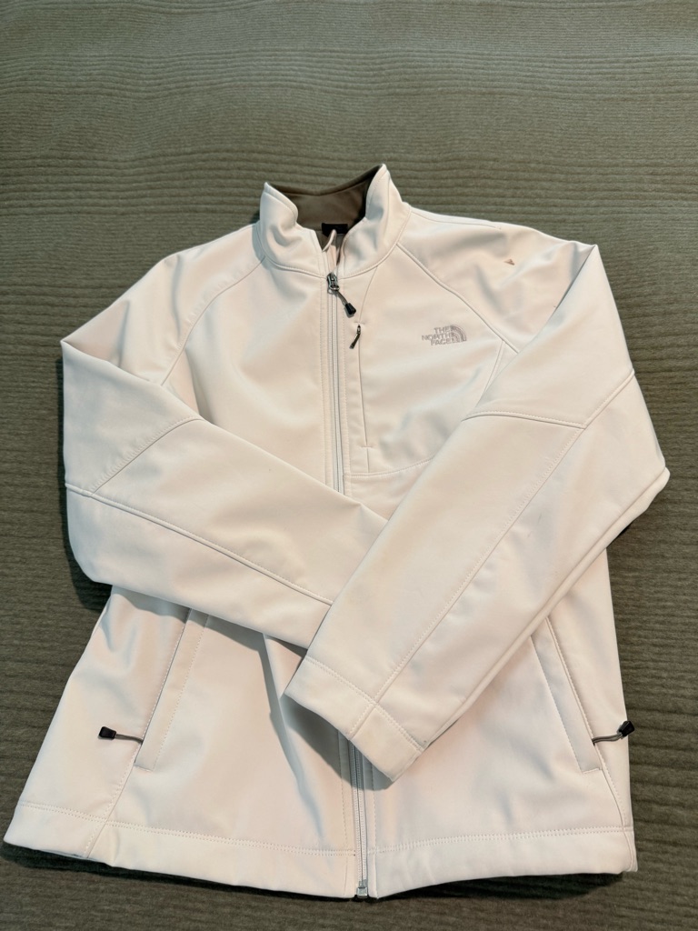 The North Face Women’s White Softshell Utility Jacket